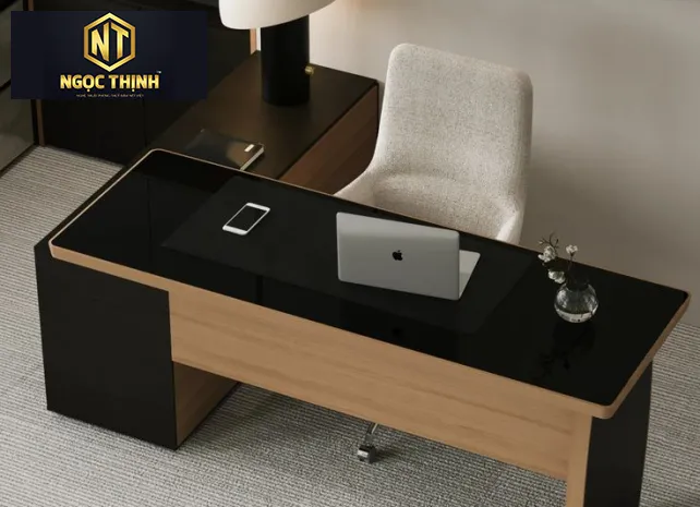 BÀN LÀM VIỆC VĂN PHÒNG HIỆN ĐẠI NGỌC THỊNH - BLVVP011